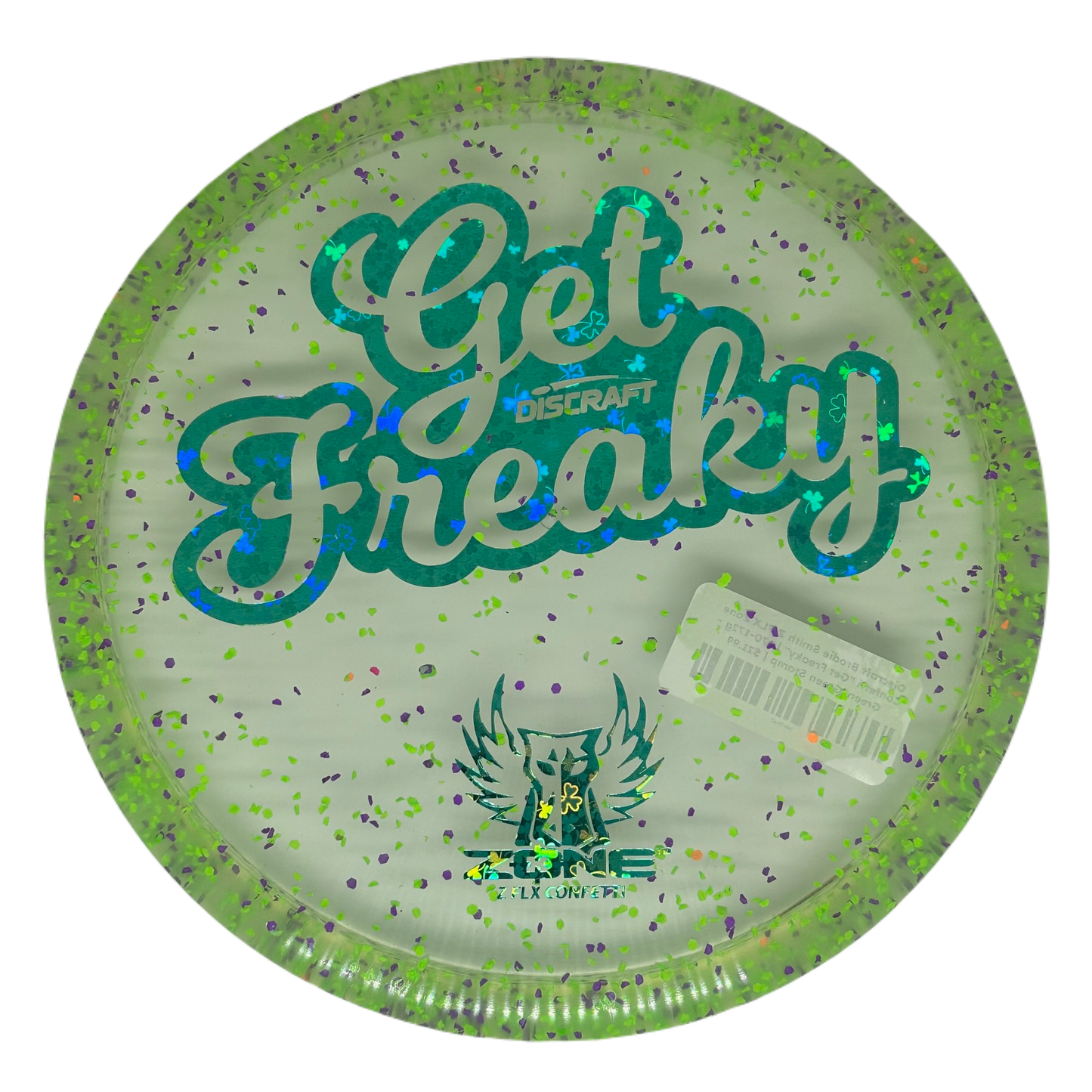 Discraft Brodie Smith Z FLX Zone Confetti "Get Freaky"