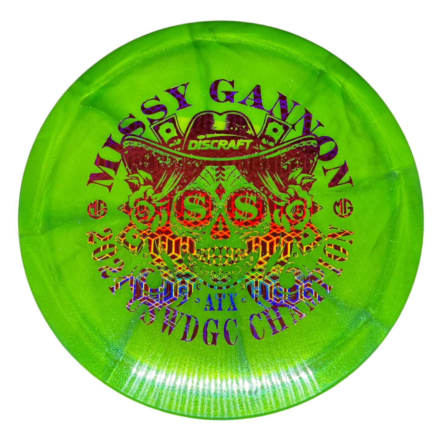 Discraft 2024 USWDGC Missy Gannon Z Swirl Undertaker