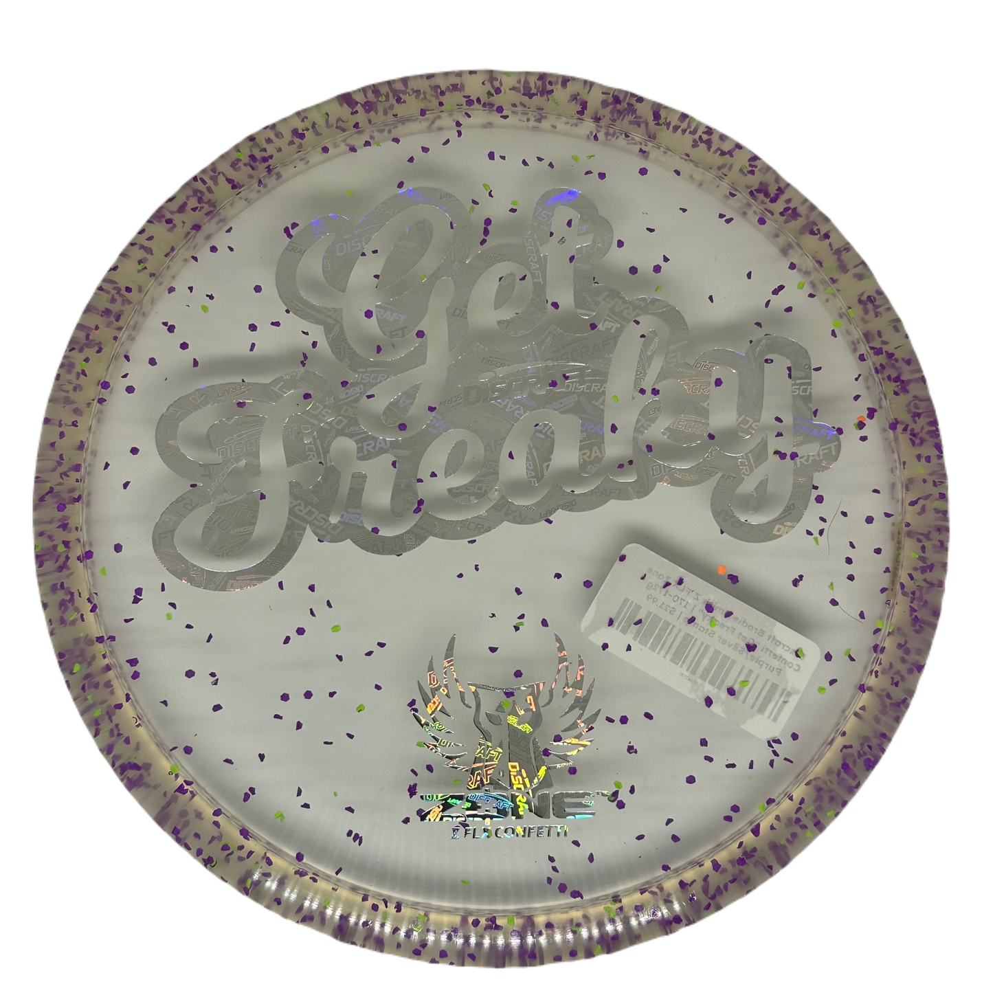 Discraft Brodie Smith Z FLX Zone Confetti "Get Freaky"