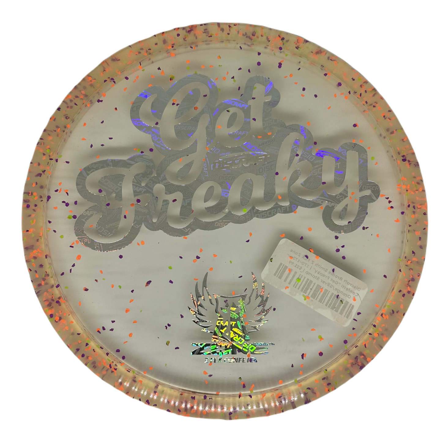 Discraft Brodie Smith Z FLX Zone Confetti "Get Freaky"