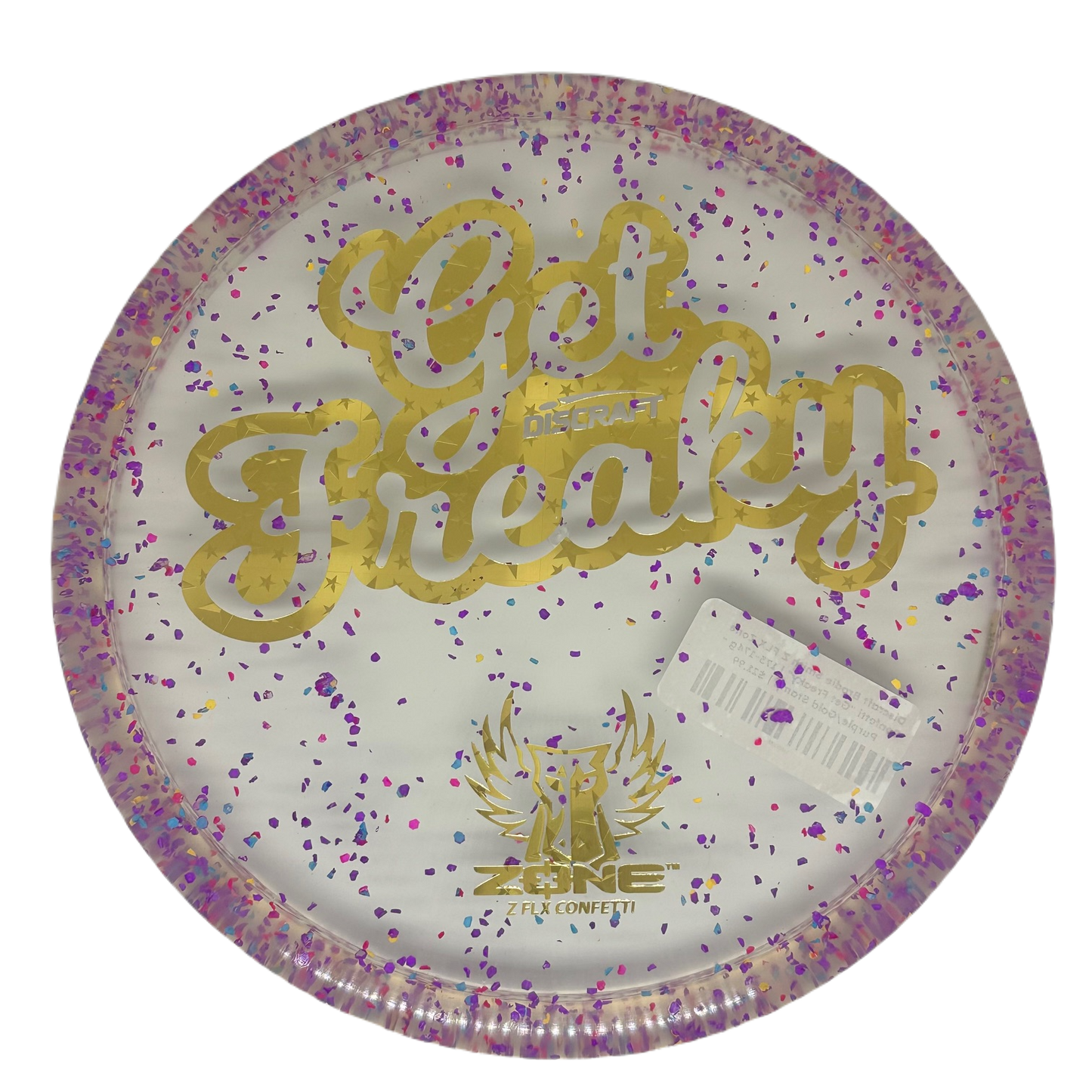 Discraft Brodie Smith Z FLX Zone Confetti "Get Freaky"