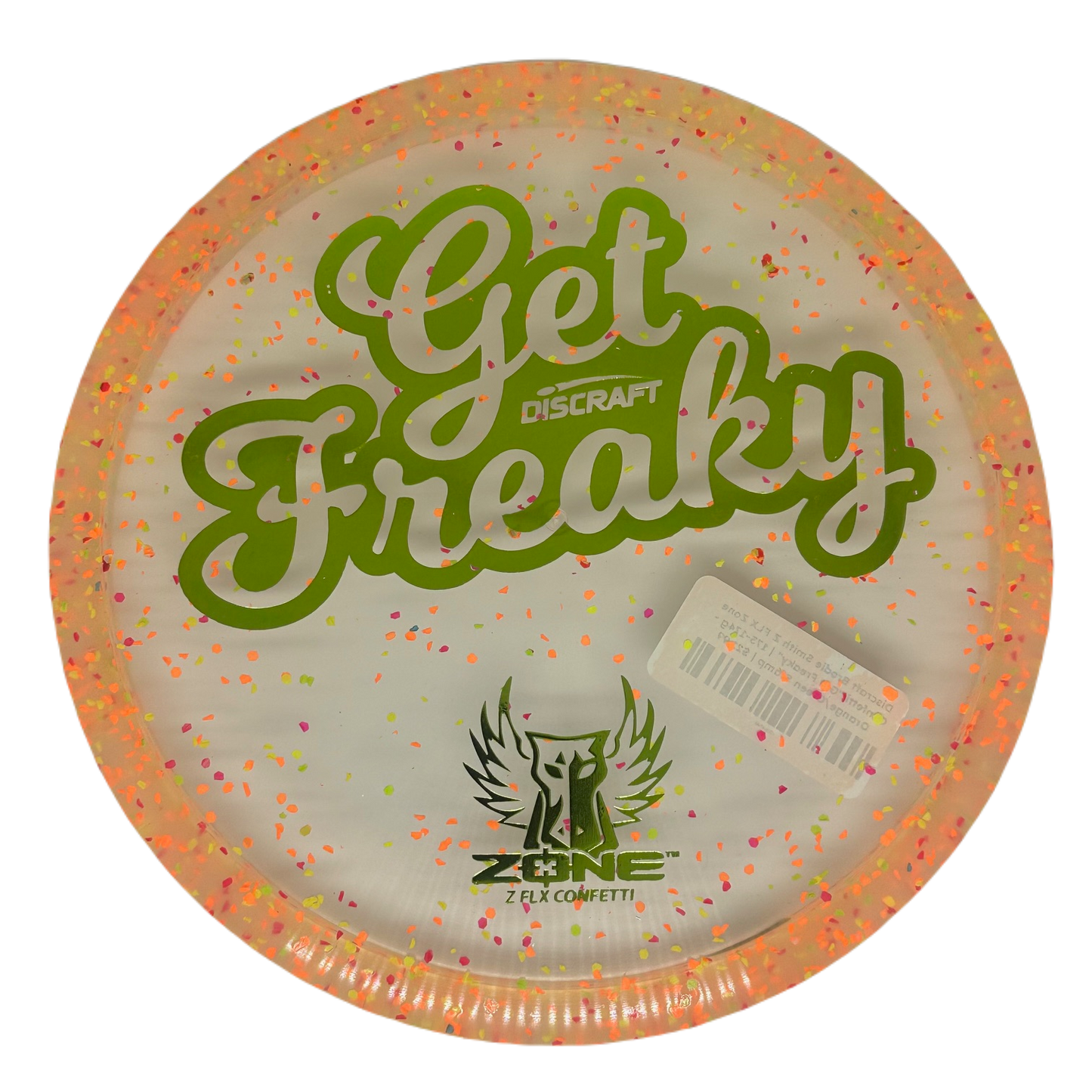 Discraft Brodie Smith Z FLX Zone Confetti "Get Freaky"